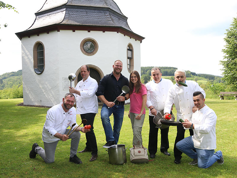 Kulinarische Wanderung 2019 an der Marienkapelle in Oberveischede